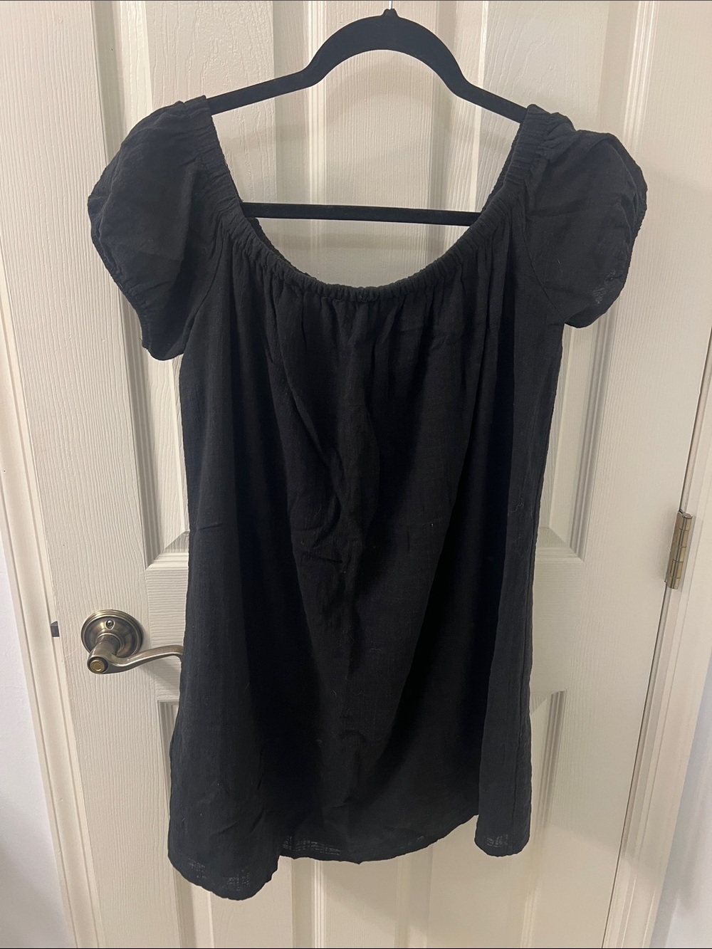 Black Off the Shoulder Dress